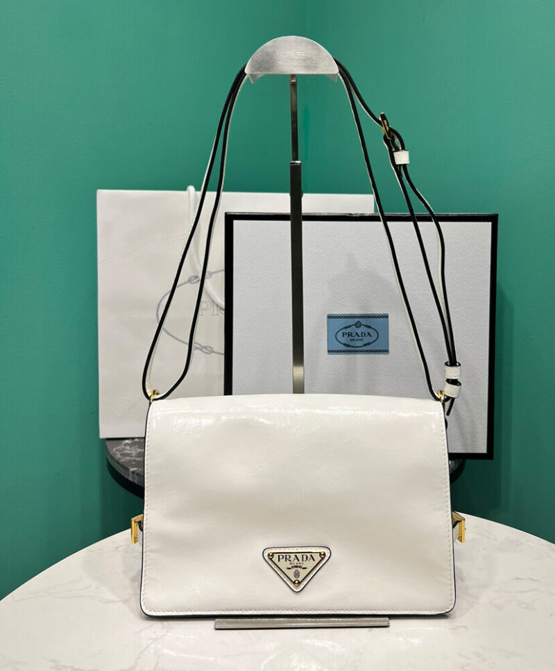 Prada Leather Shoulder Bag 1BD082